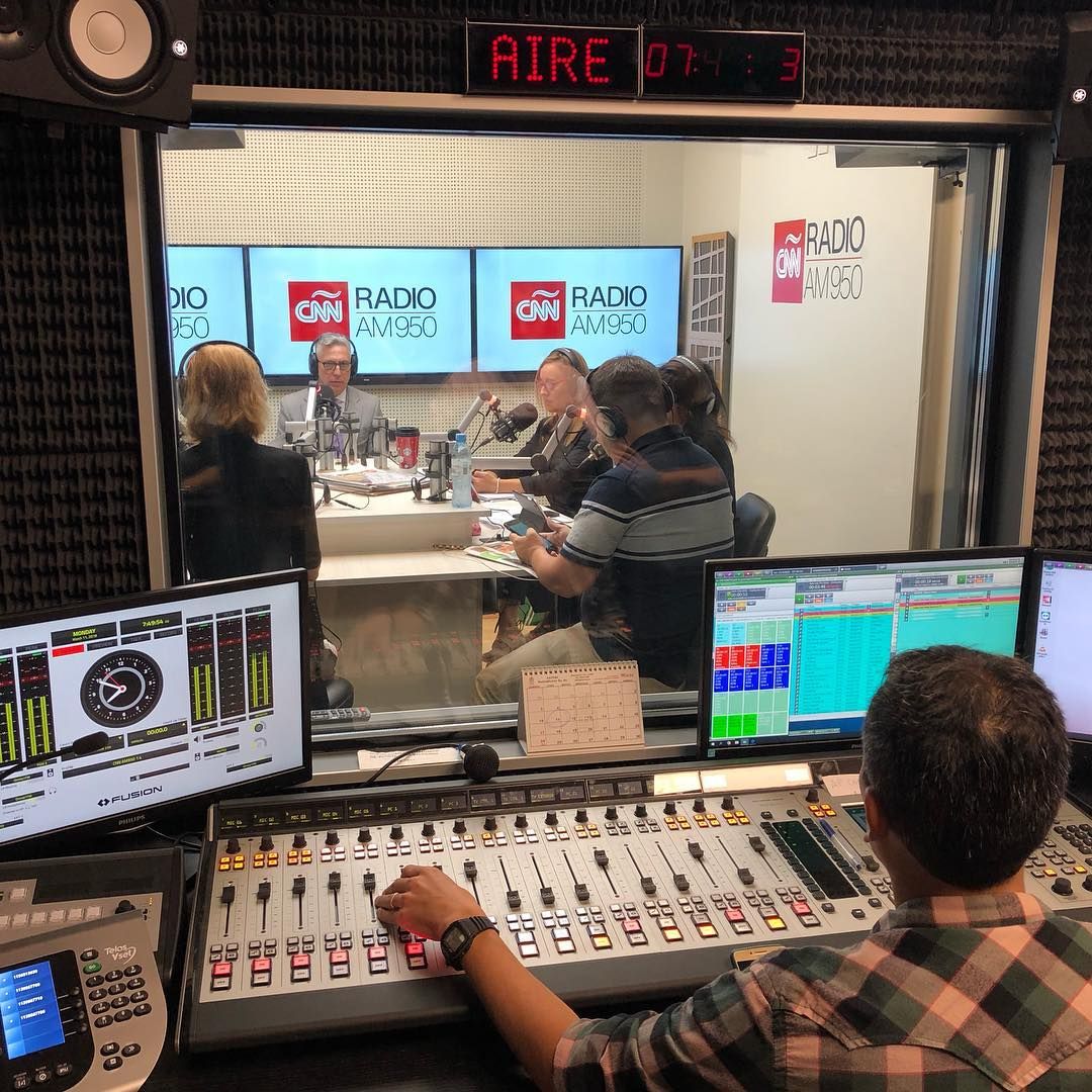 Estudio de transmisión Radio Estirpe Nacional 1250
